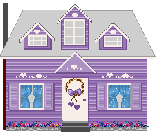 purple house